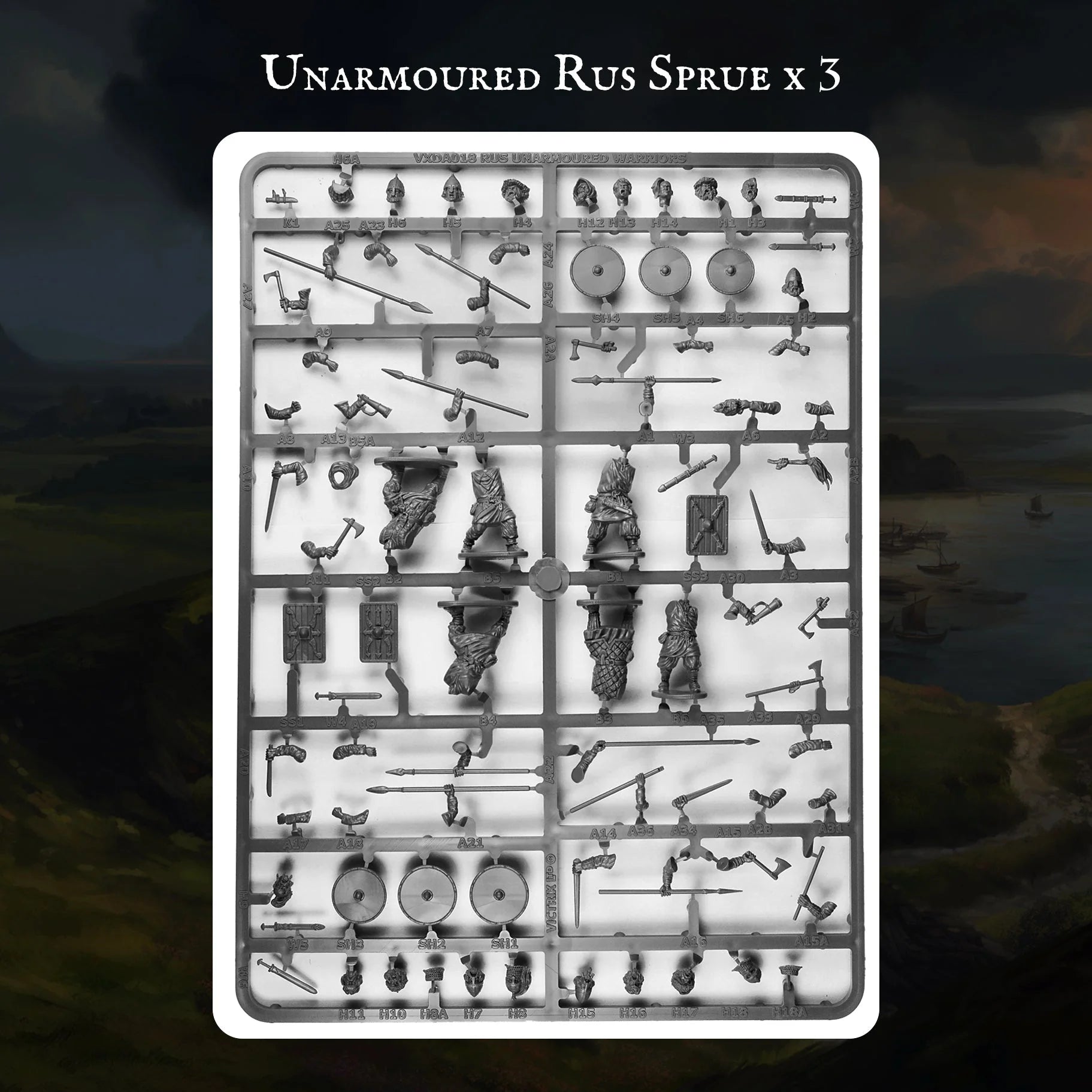 Pillage | Rus Warband | 28mm Plastic Unit