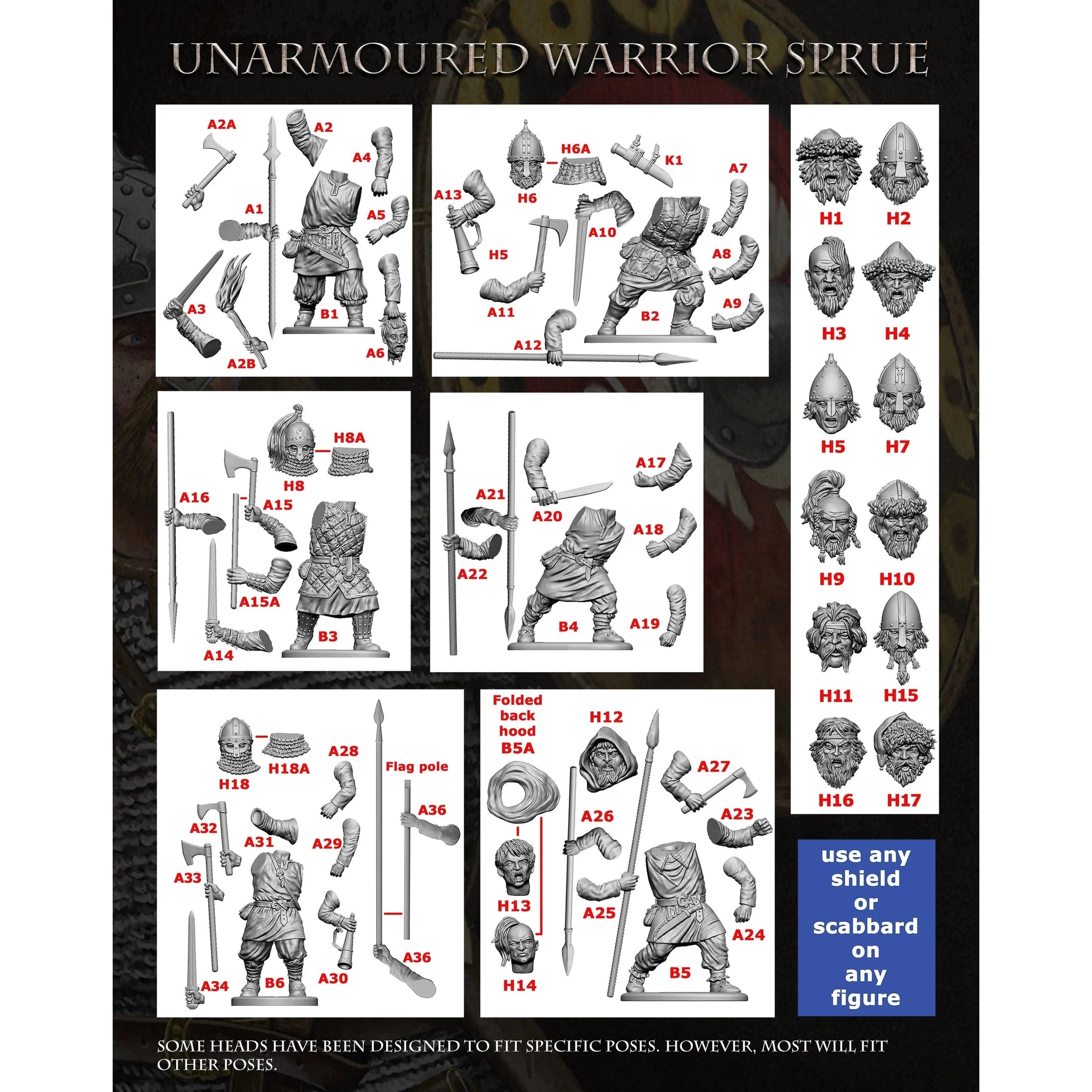 Pillage | Rus Warband | 28mm Plastic Unit