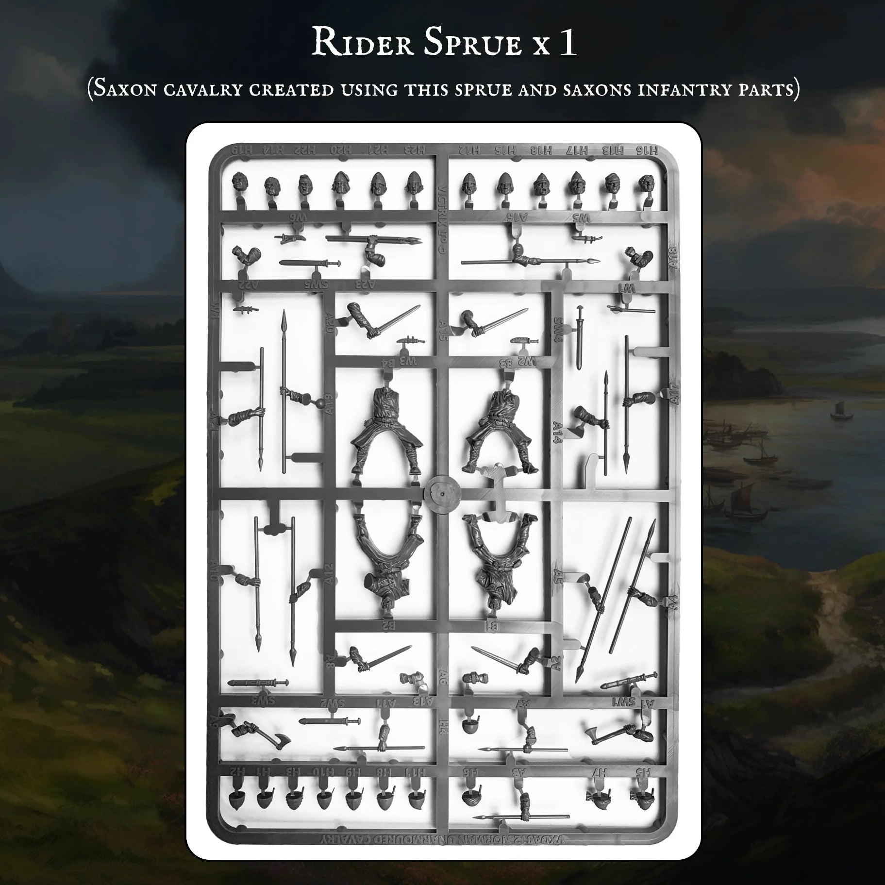 Pillage | Saxon Warband | 28mm Plastic Unit