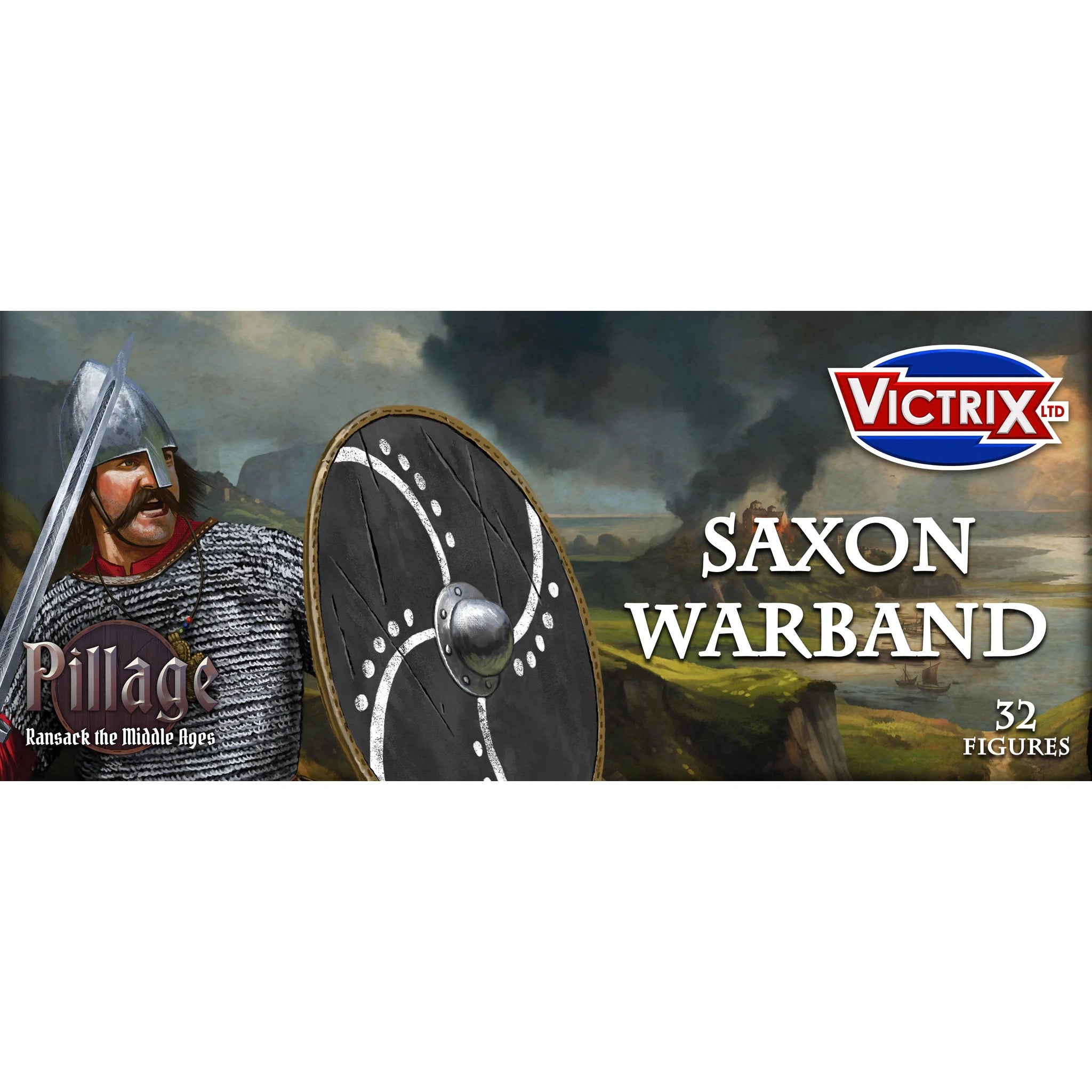 Pillage | Saxon Warband | 28mm Plastic Unit