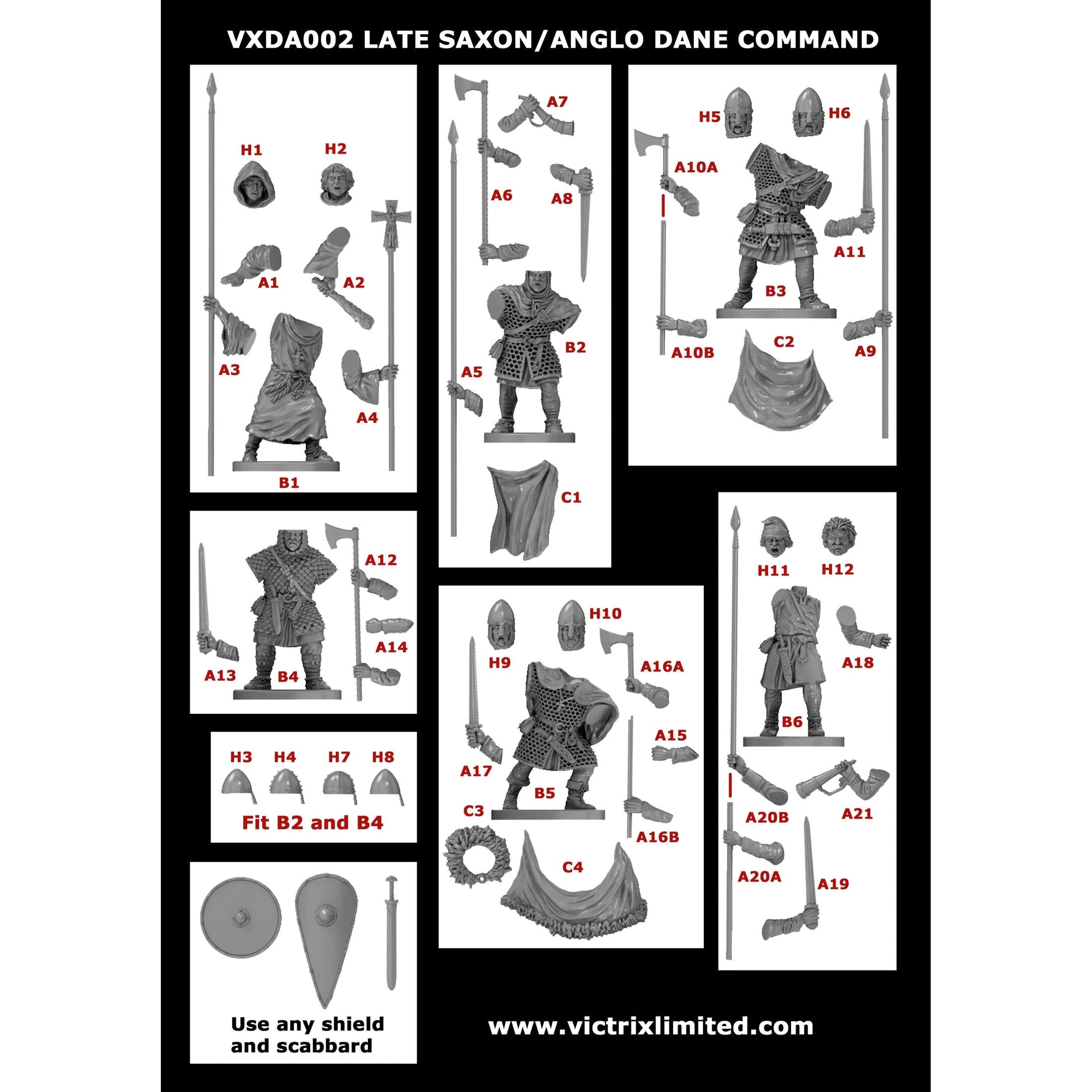 Pillage | Saxon Warband | 28mm Plastic Unit