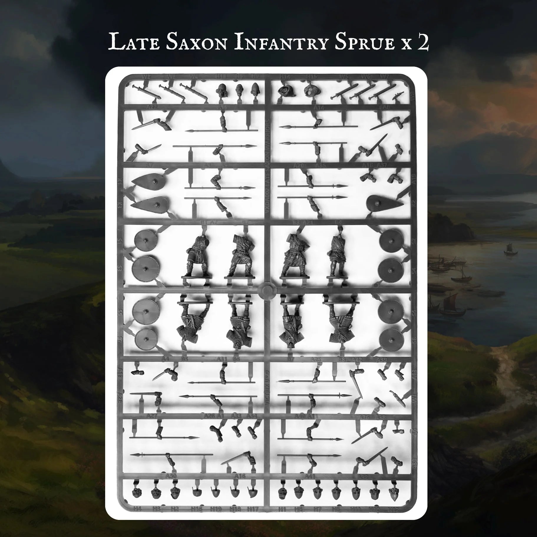 Pillage | Saxon Warband | 28mm Plastic Unit