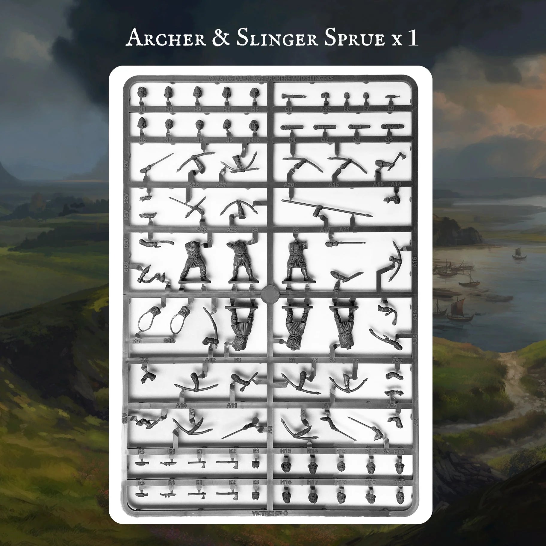 Pillage | Saxon Warband | 28mm Plastic Unit