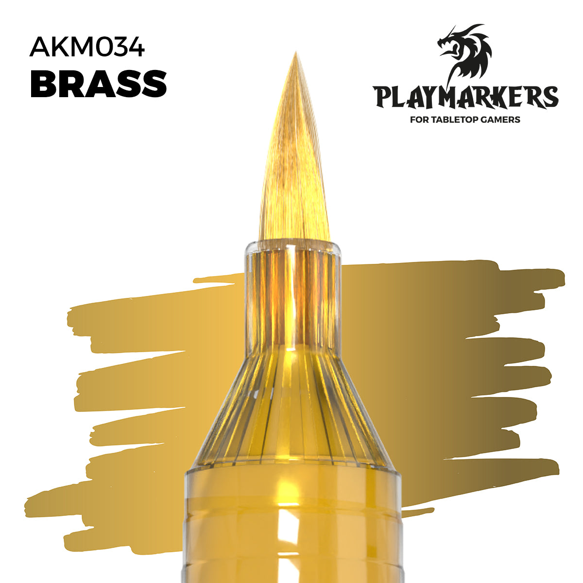 Playmarkers | Acrylic Marker Brass | AKM033