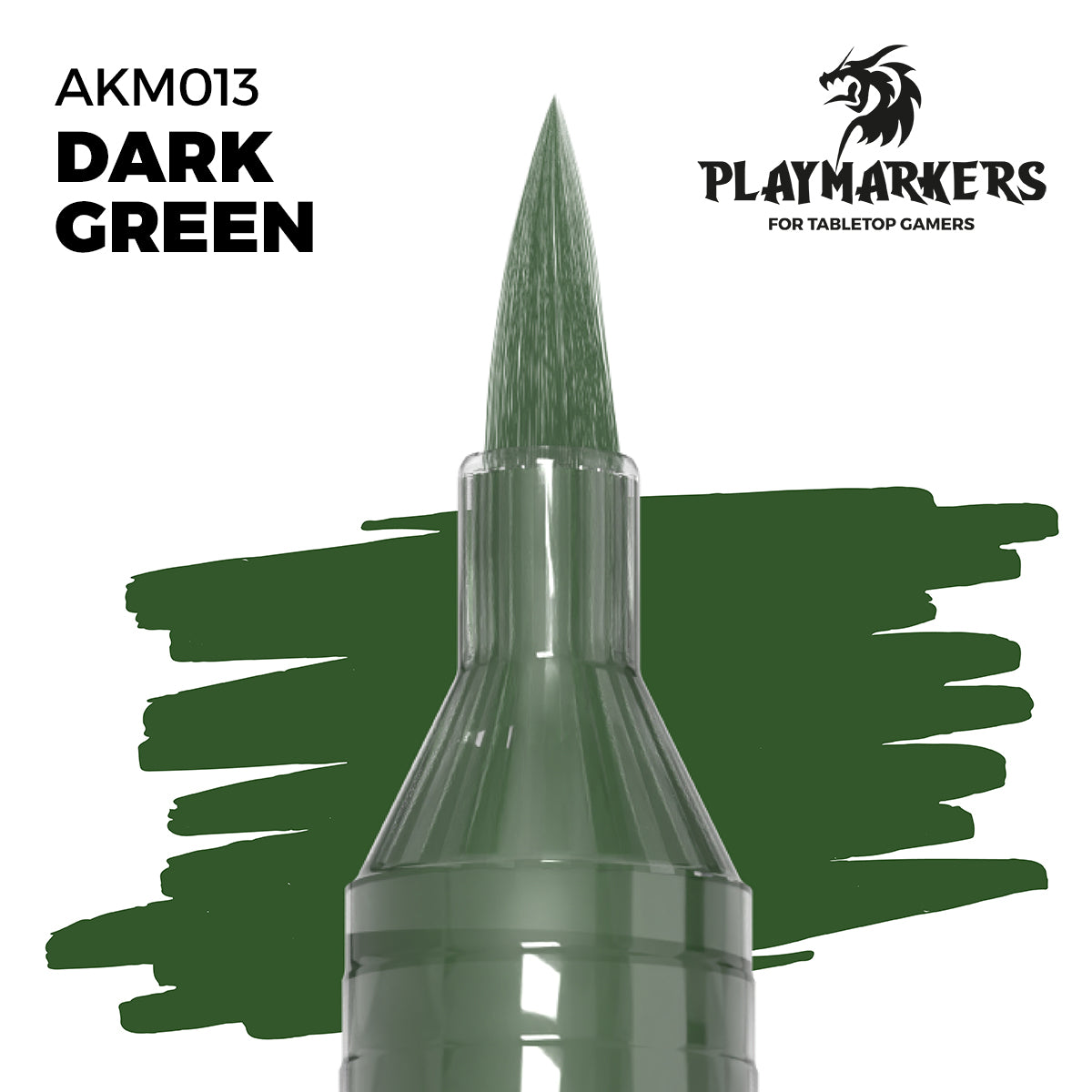 Playmarkers | Acrylic Marker Dark Green | AKM013
