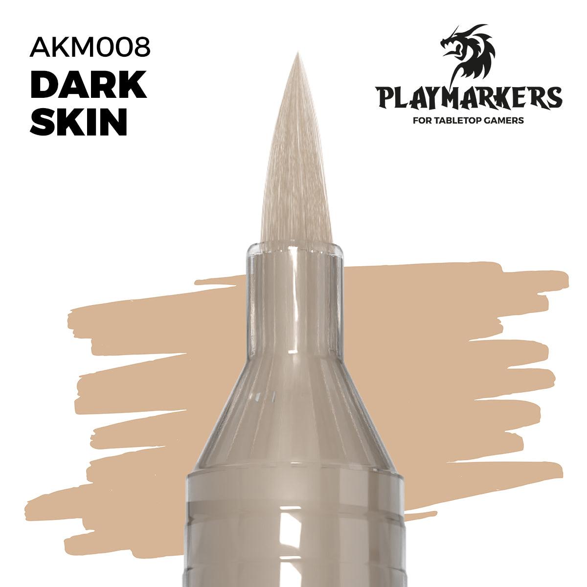 Playmarkers | Acrylic Marker Dark Skin | AKM008