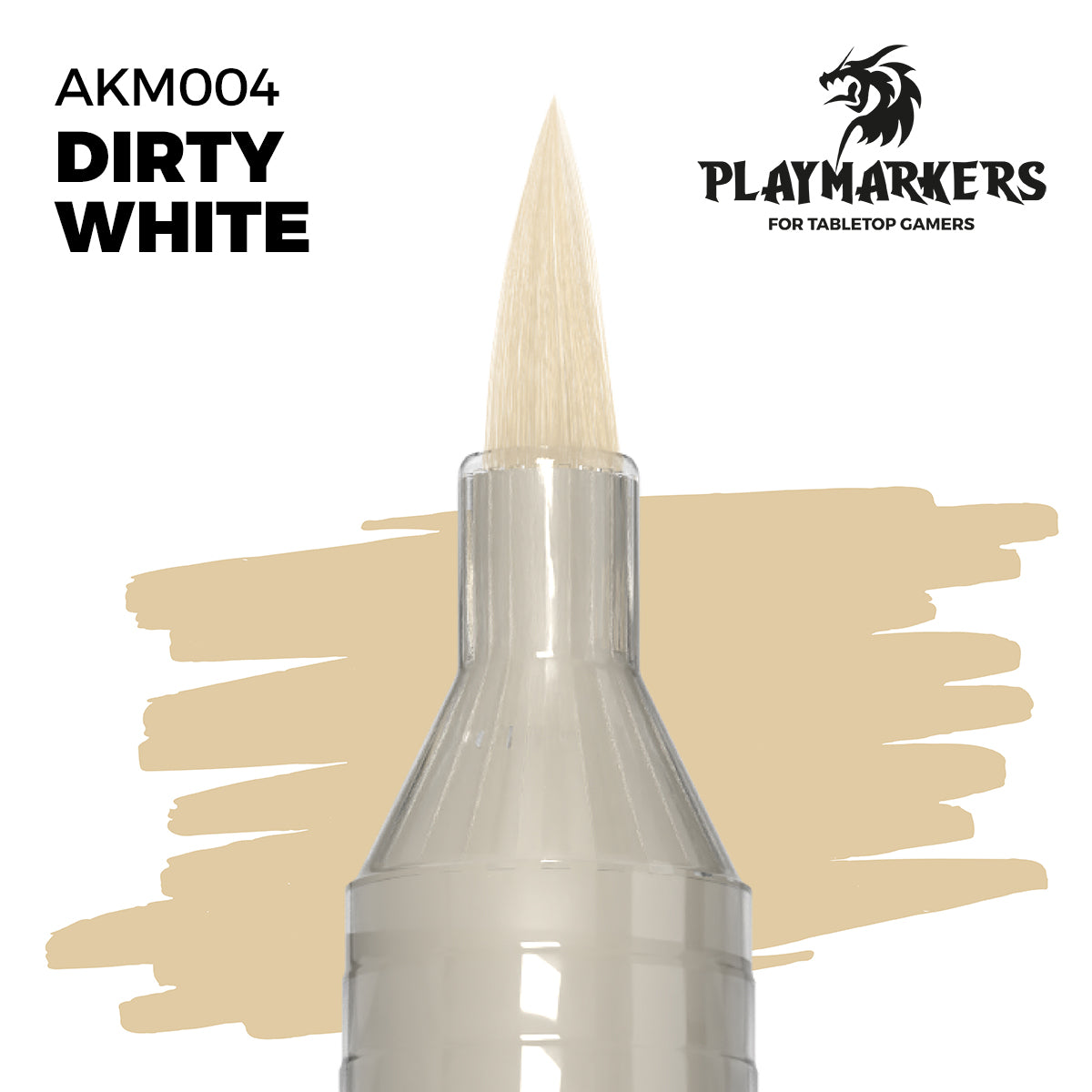 Playmarkers | Acrylic Marker Dirty White | AKM004