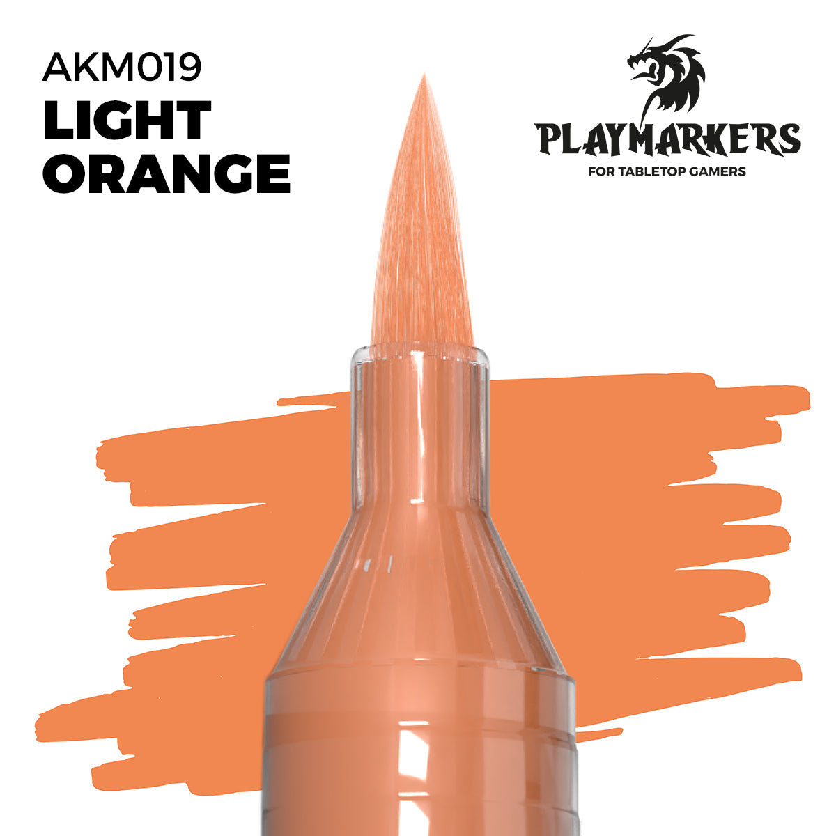 Playmarkers | Acrylic Marker Light Orange | AKM019