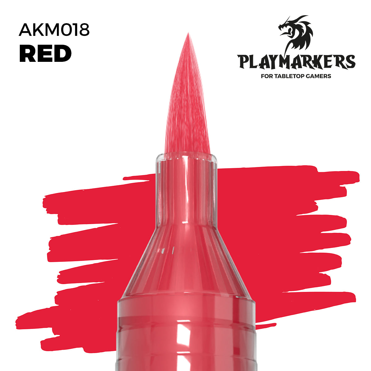 Playmarkers | Acrylic Marker Red | AKM018