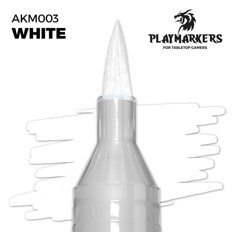 Playmarkers | Acrylic Marker White | AKM003