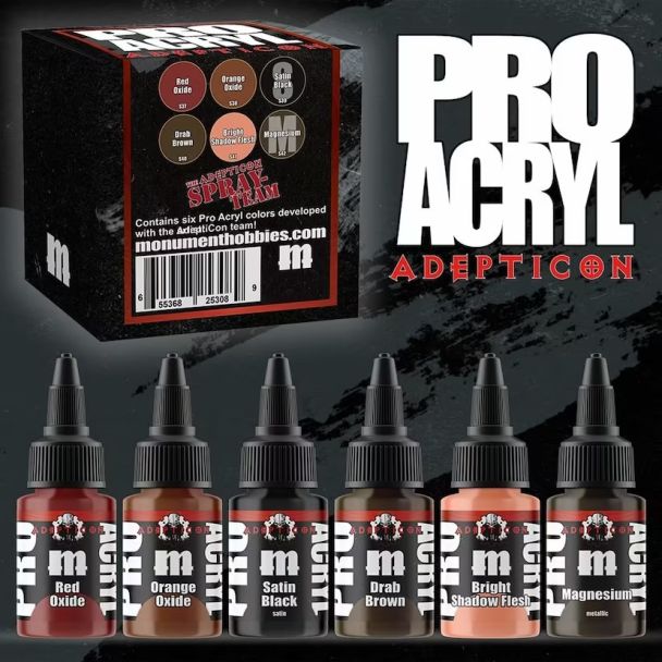 Pro Acryl | Adepticon Spray Team | 22ml Paint Set