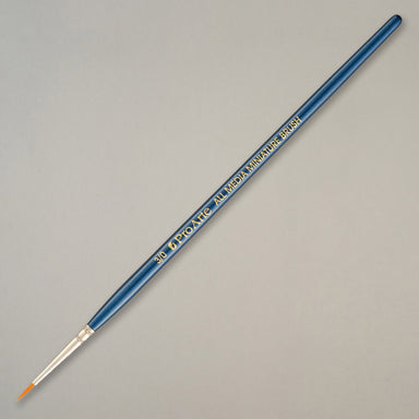 Pro Arte | All Media | Size 3/0 Miniature Brush Blue Handle