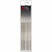 Pro Arte | Prolon All Media Miniature Brush Set | 7 Brush Set Grey Handle