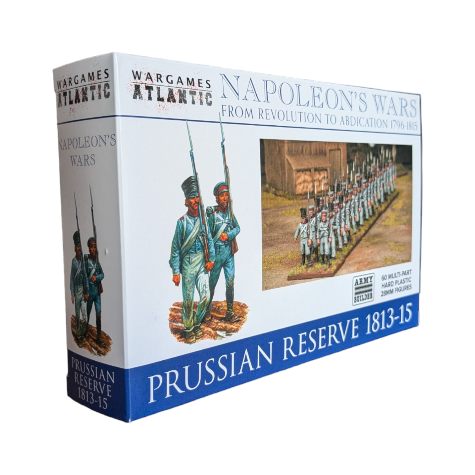 Napoleon's Wars | Prussian Reserve 1813-1815 | Plastic Unit | Wargames Atlantic | Miniature Kingdoms