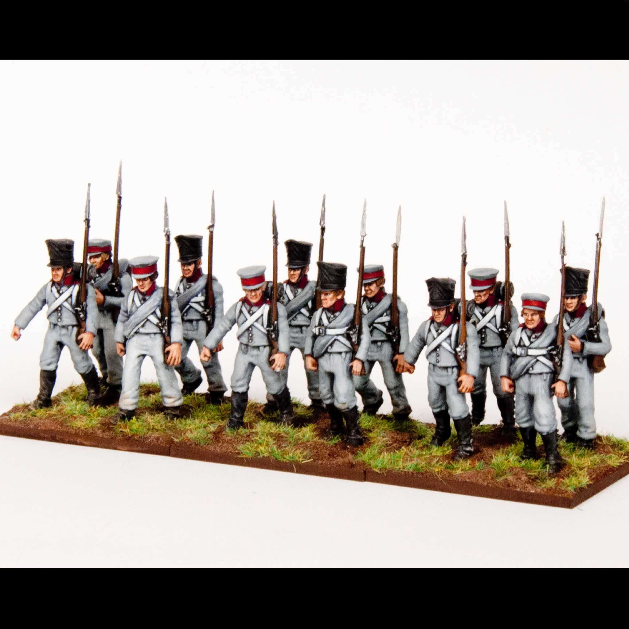 Napoleon's Wars | Prussian Reserve 1813-1815 | Plastic Unit | Wargames Atlantic | Miniature Kingdoms