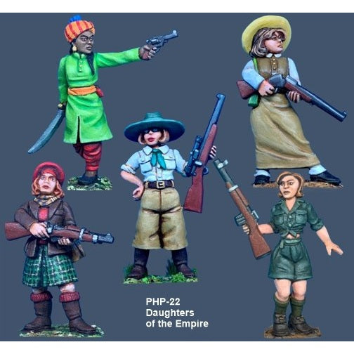 Pulp Figures | Daughters of the Empire | 28mm Metal Blister Pack