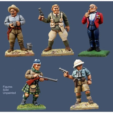 Pulp Figures | Rugged Sons of the Empire | 28mm Metal Blister Pack