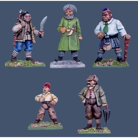Pulp Figures | Stalwart Companions | 28mm Metal Blister Pack
