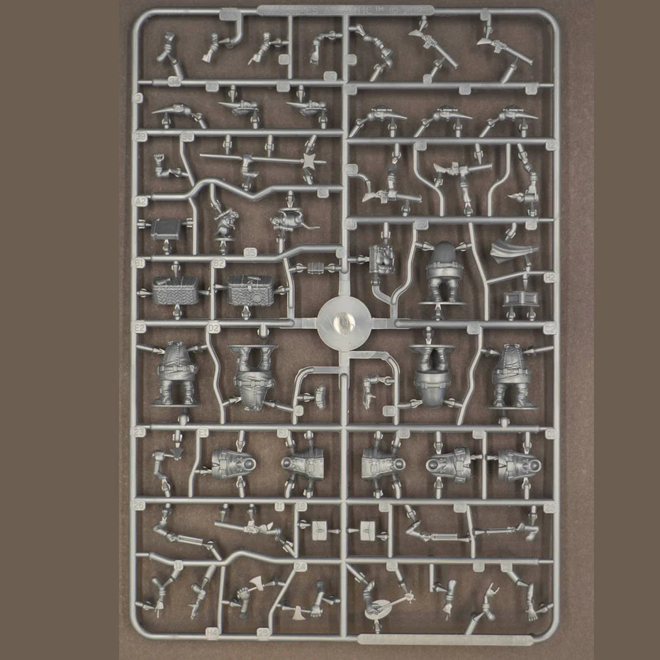 Quar Crusader Command Sprue | 28mm Single Sprue — Miniature Kingdoms LTD