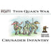 This Quar's War | Crusader Infantry | Plastic Unit | Wargames Atlantic | Miniature Kingdoms