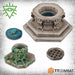 Tabletop Scenics | Streets Of Venice Rashaar Wells | 28mm Resin Blister Pack | TTCombat | Miniature Kingdoms