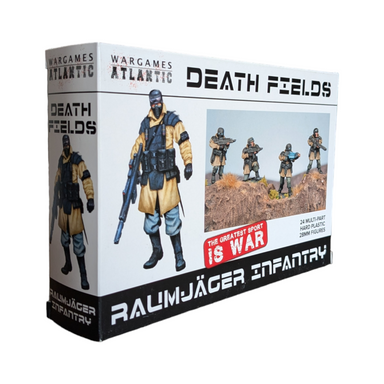 Death Fields | Raumjager Infantry | Plastic Unit | Wargames Atlantic | Miniature Kingdoms