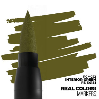 Real Color | Acrylic Marker Interior Green FS 34151 | RCM022