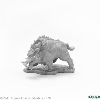 Reaper | Dire Boar Dark Heaven Bones | 28mm Plastic Blister Pack 77672