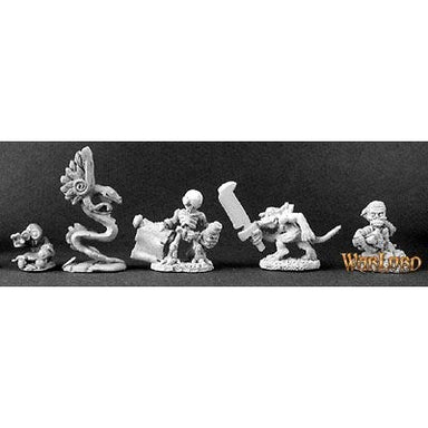 Reaper | Familiars III Warlord | 28mm Metal Blister Pack 14296
