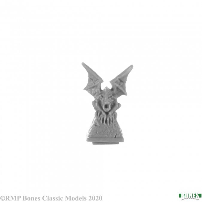 Reaper | Gargoyle Pillar Tops Dark Heaven Bones | 28mm Plastic Blister Pack 77731