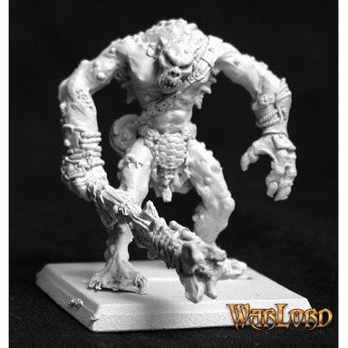 Reaper | River Troll Reptus Warlord | 28mm Metal Blister Pack 14008