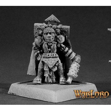 Reaper | Sheadra Gnome Warlock Warlord | 28mm Metal Blister Pack 14499