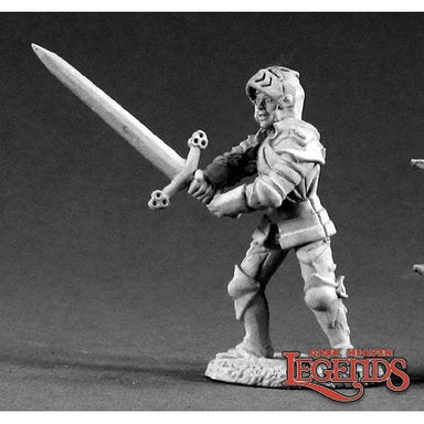 Reaper | Sir William Dark Heaven Legends | 28mm Metal Blister Pack 02074