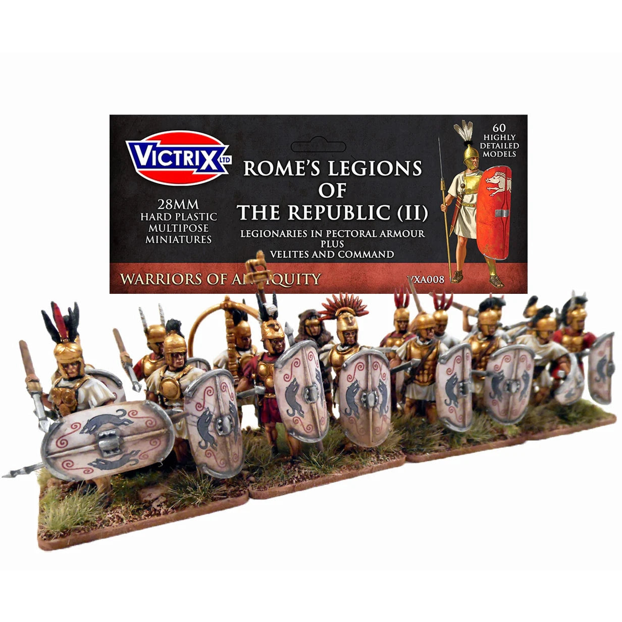 Victrix | Ancients Rome's Legions of the Republic 2 | 28mm Plastic Unit | North Star Games | Miniature Kingdoms