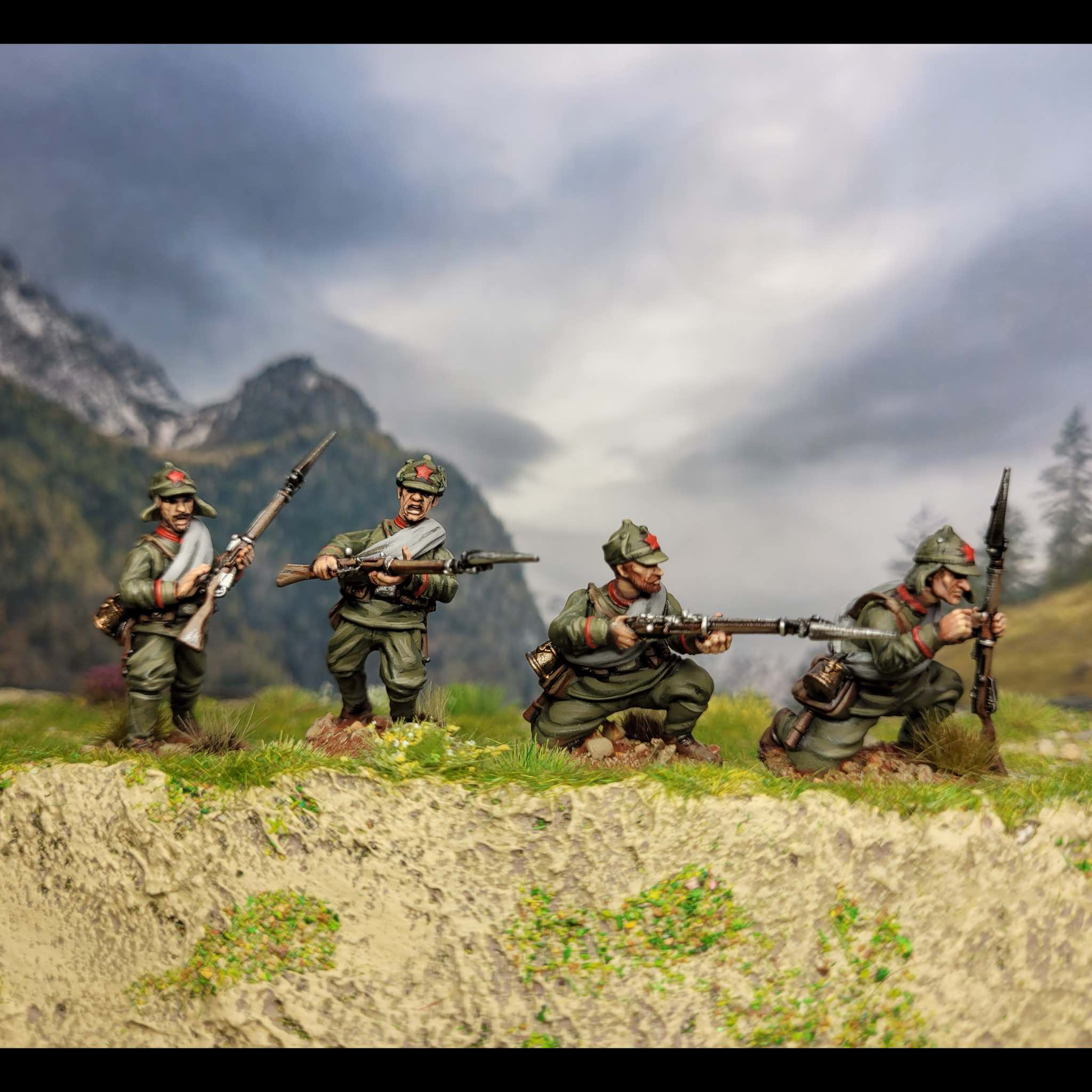 The Great War | Russian Infantry 1914-1918 | Plastic Unit | Wargames Atlantic | Miniature Kingdoms