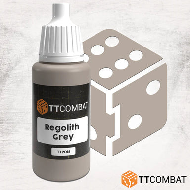 TTCombat | Regolith Grey | 17ml Individual Paint | TTCombat | Miniature Kingdoms