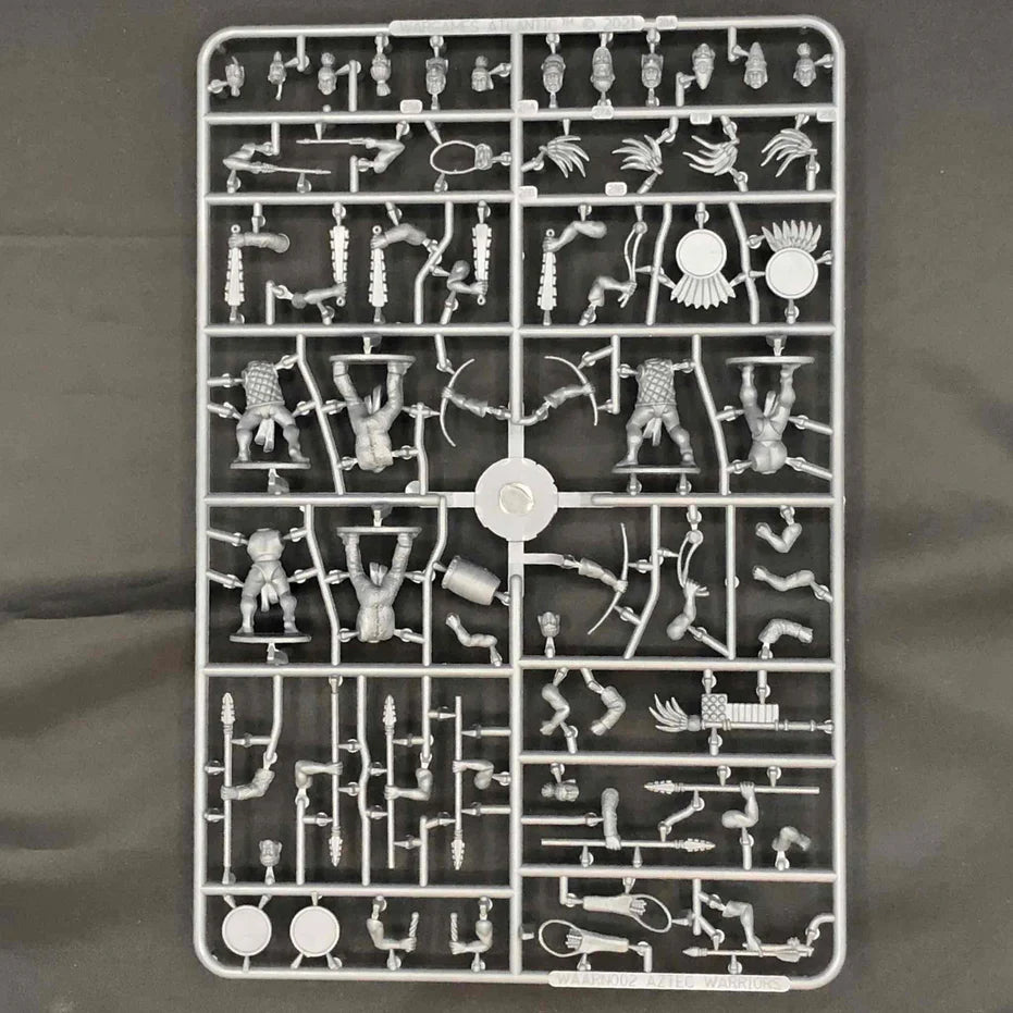 Wargames Atlantic | Renaissance | Aztec Warriors | One Sprue|