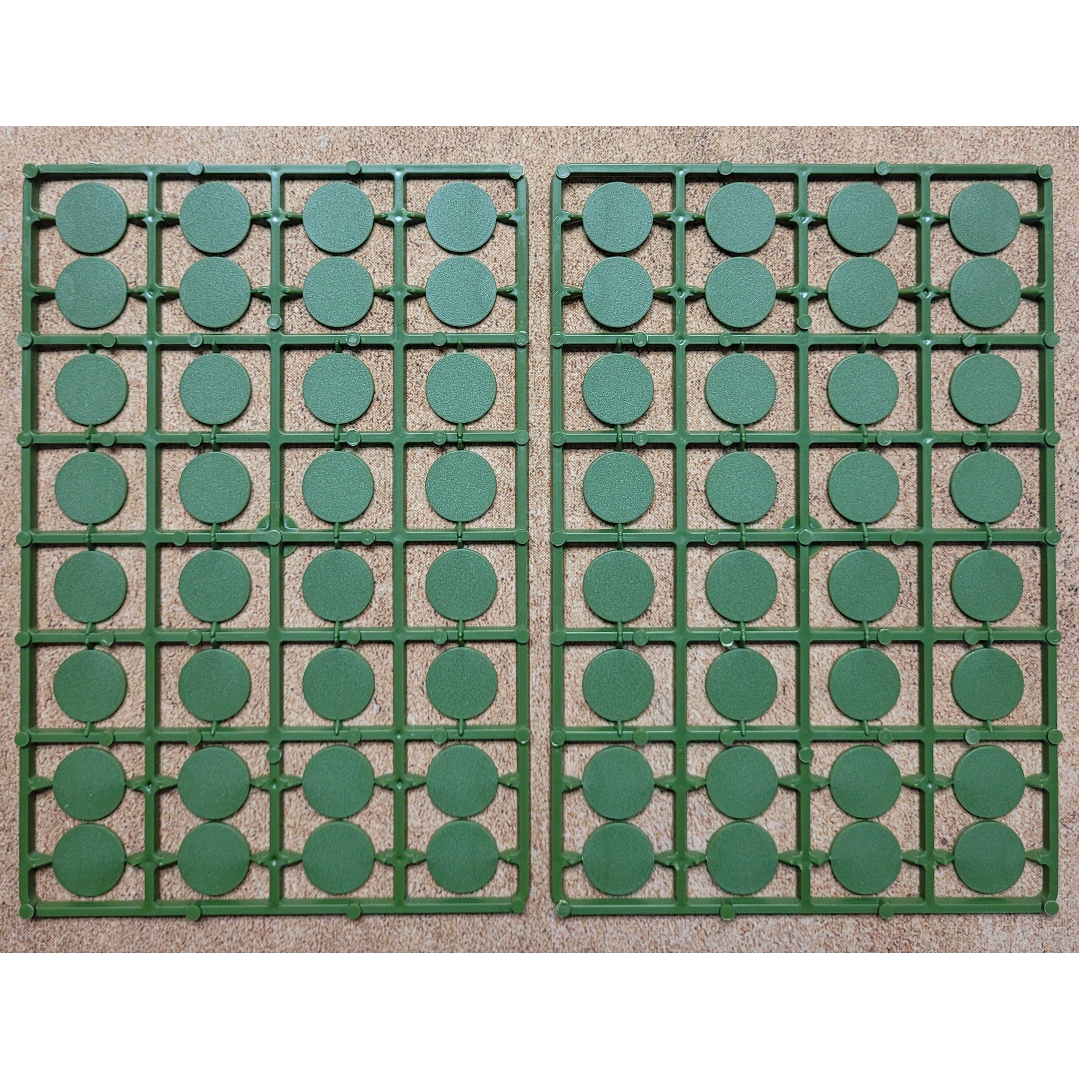 Renedra | Bases | 20mm Round Bases | Hard Plastic Bases