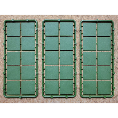 Renedra | Bases | 25mm Square Bases | Hard Plastic Bases