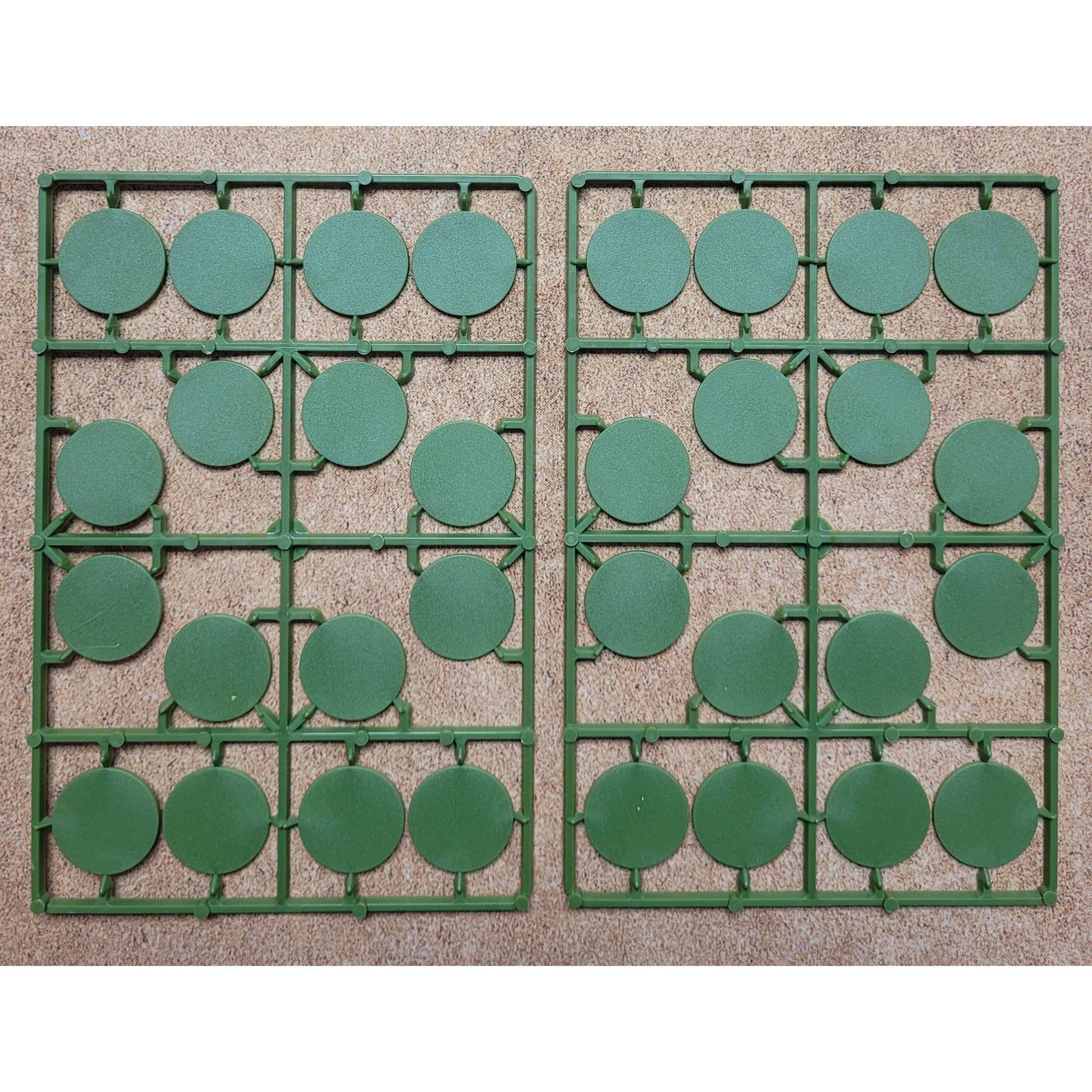 Renedra | Bases | 30mm Round Bases | Hard Plastic Bases