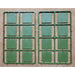 Renedra | Bases | 30mm x 30mm Square Bases | Hard Plastic Bases