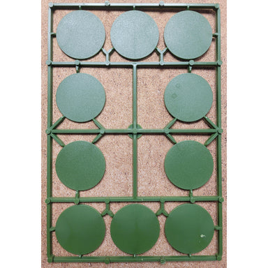 Renedra | Bases | 40mm Round Bases | Hard Plastic Bases