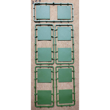 Renedra | Bases | 40mm x 40mm Square Bases | Hard Plastic Bases