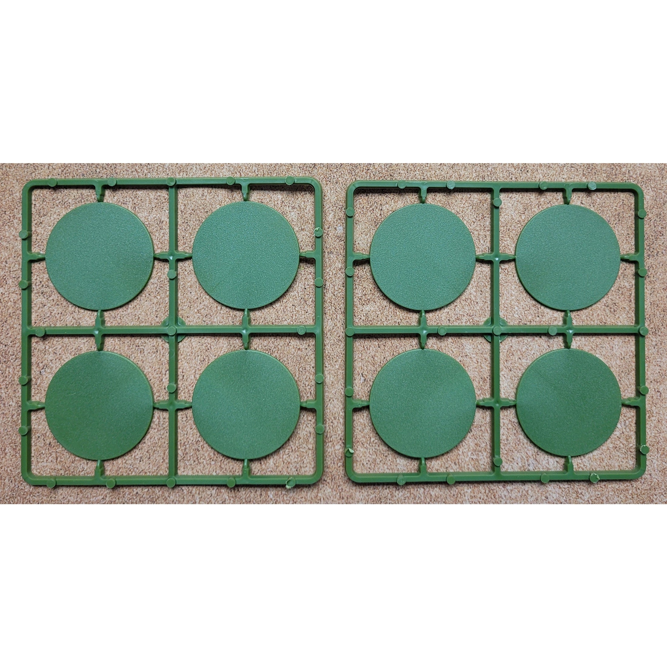 Renedra | Bases | 50mm Round Bases | Hard Plastic Bases
