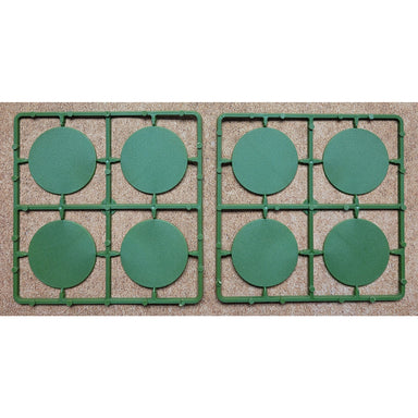 Renedra | Bases | 50mm Round Bases | Hard Plastic Bases