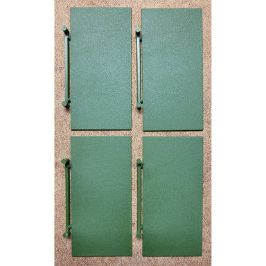 Renedra | Bases | 50mm x 100mm Rectangle Bases | Hard Plastic Bases