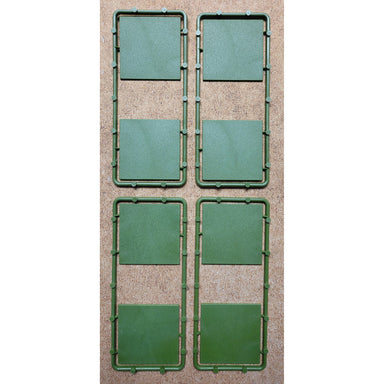 Renedra | Bases | 50mm x 50mm Square Bases | Hard Plastic Bases