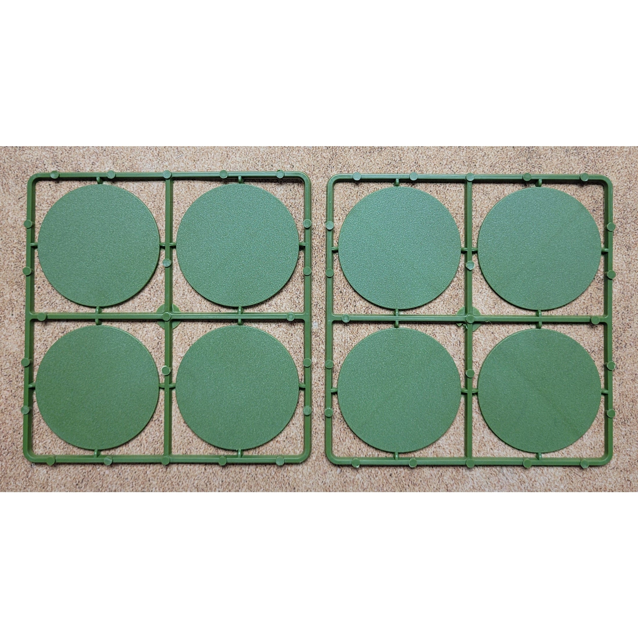 Renedra | Bases | 60mm Round Bases | Hard Plastic Bases