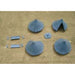 Renedra | Terrain Bell Tents | 28mm Plastic Terrain | North Star Games | Miniature Kingdoms