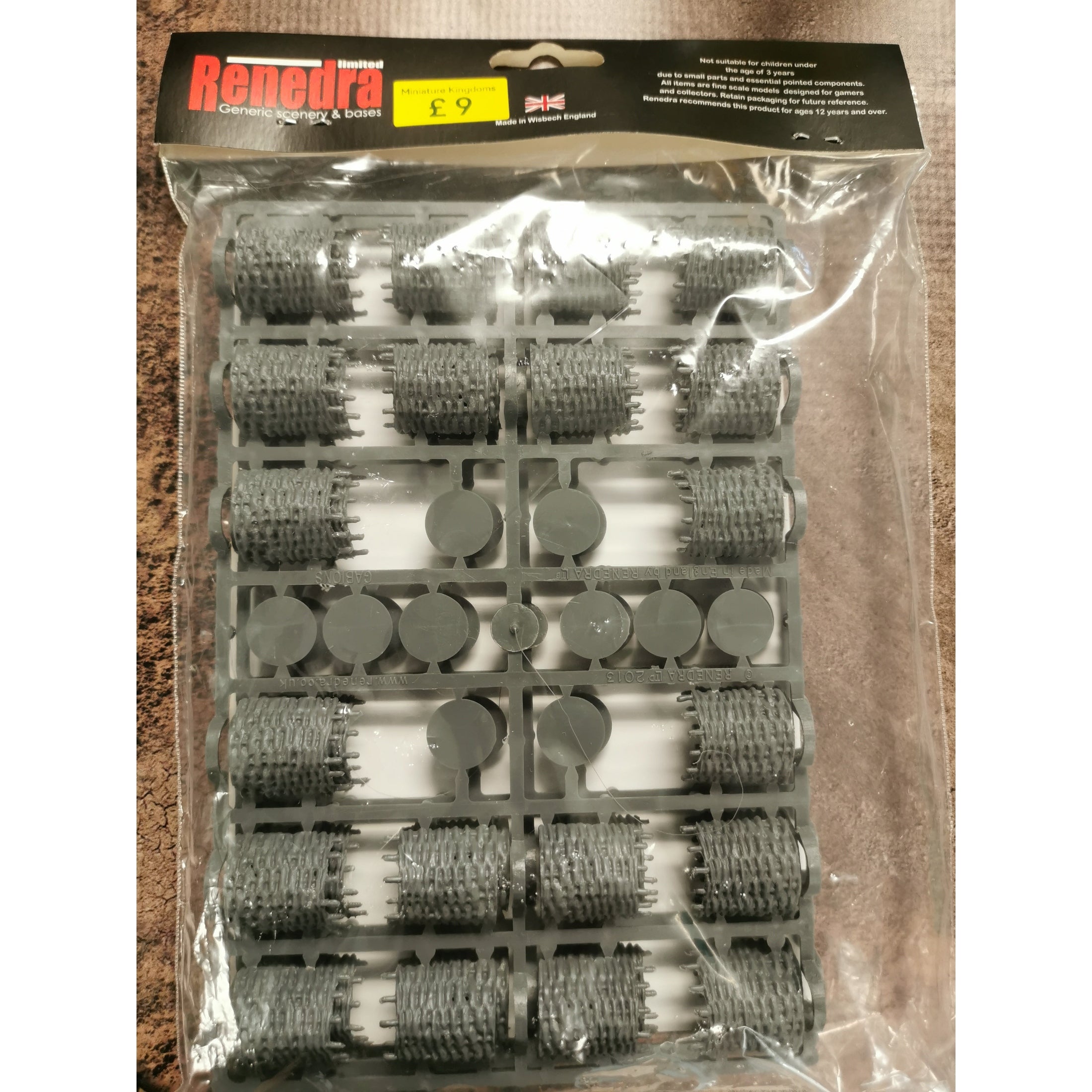 Renedra | Gabions | 28mm Plastic Terrain